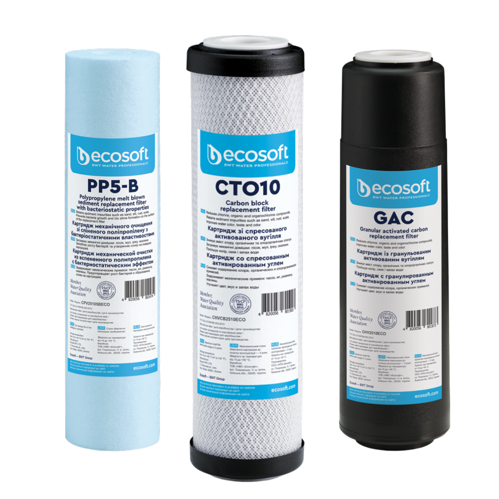 Ecosoft Reverse Osmosis Replacement Filter Kit |  | Celtic Water Solutions