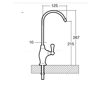 Oslo Tap (Shiny Chrome) | Taps | Celtic Water Solutions